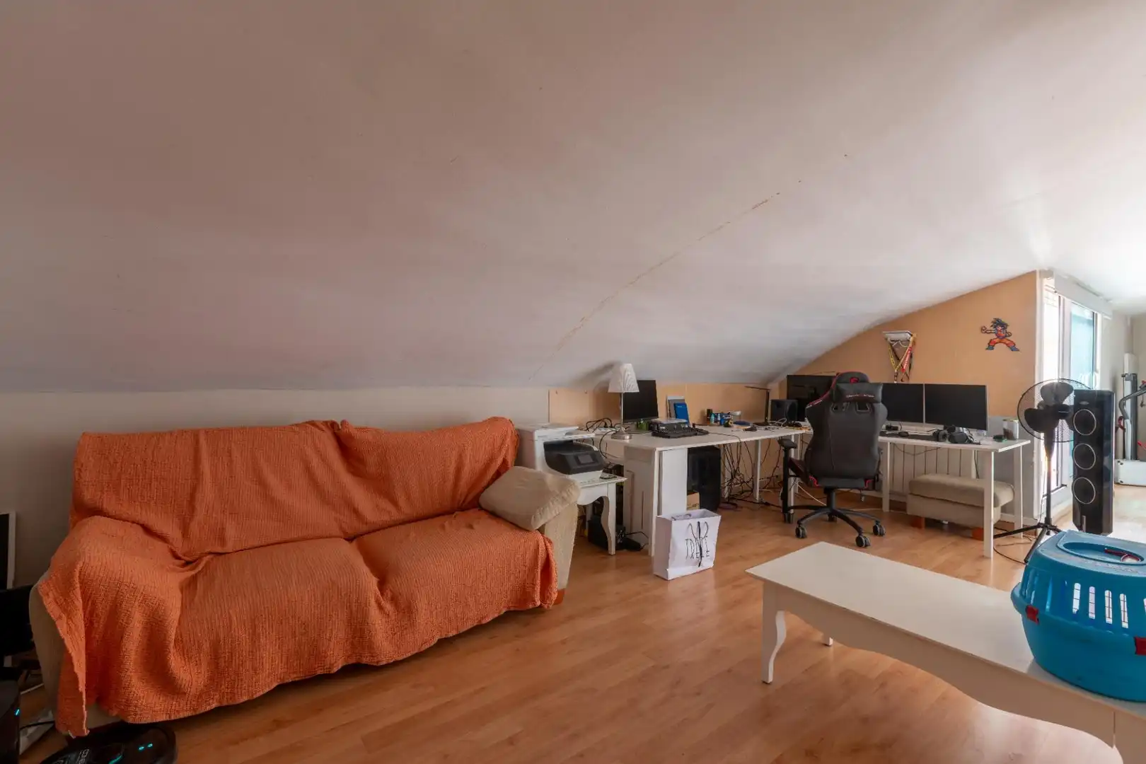 Sala d'estar de Àtic en venda en Sant Feliu de Llobregat amb Aire condicionat, Calefacció i Jardí privat