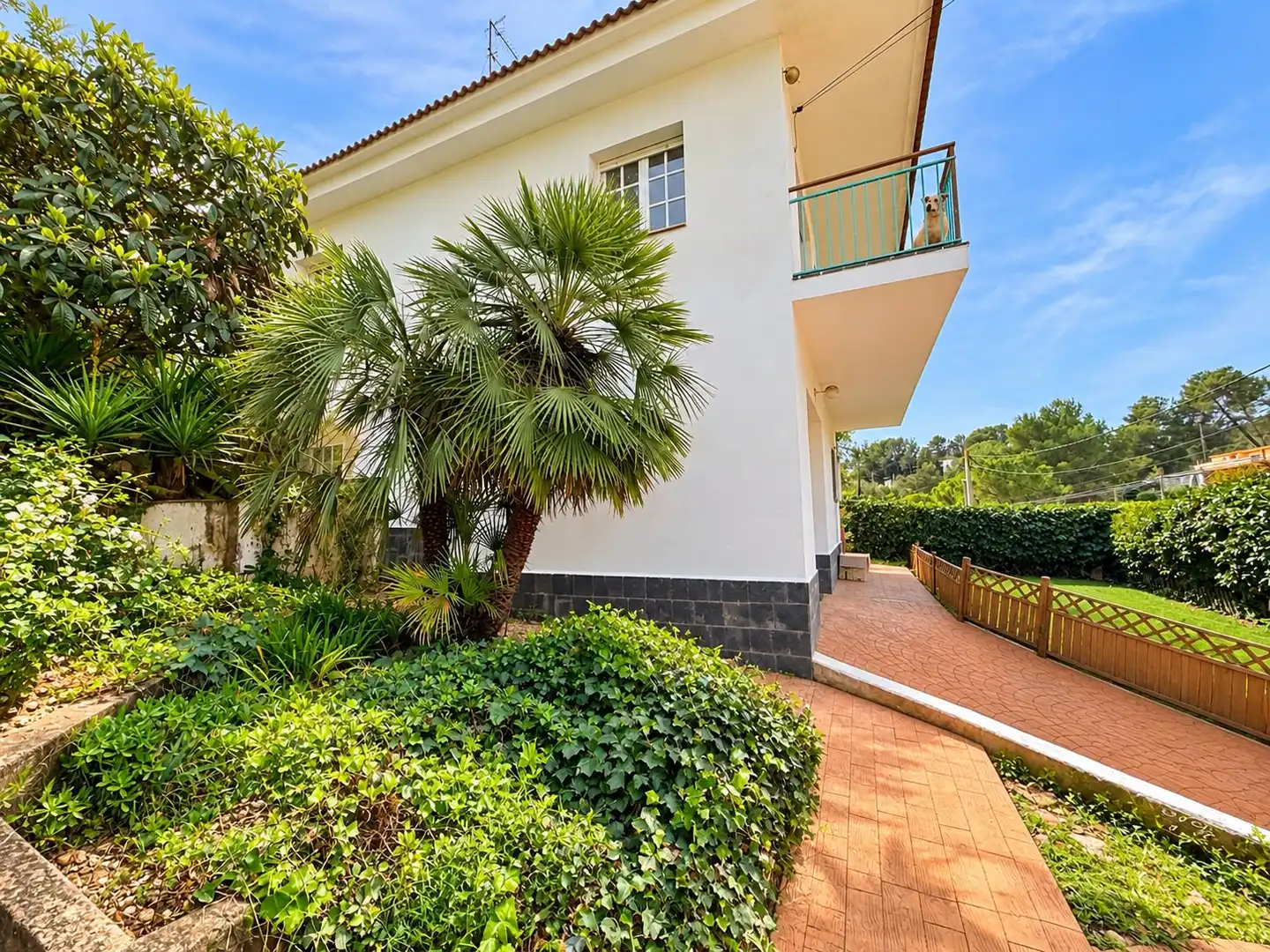 Vista exterior de Casa o xalet en venda en Olivella amb Jardí privat, Terrassa i Balcó