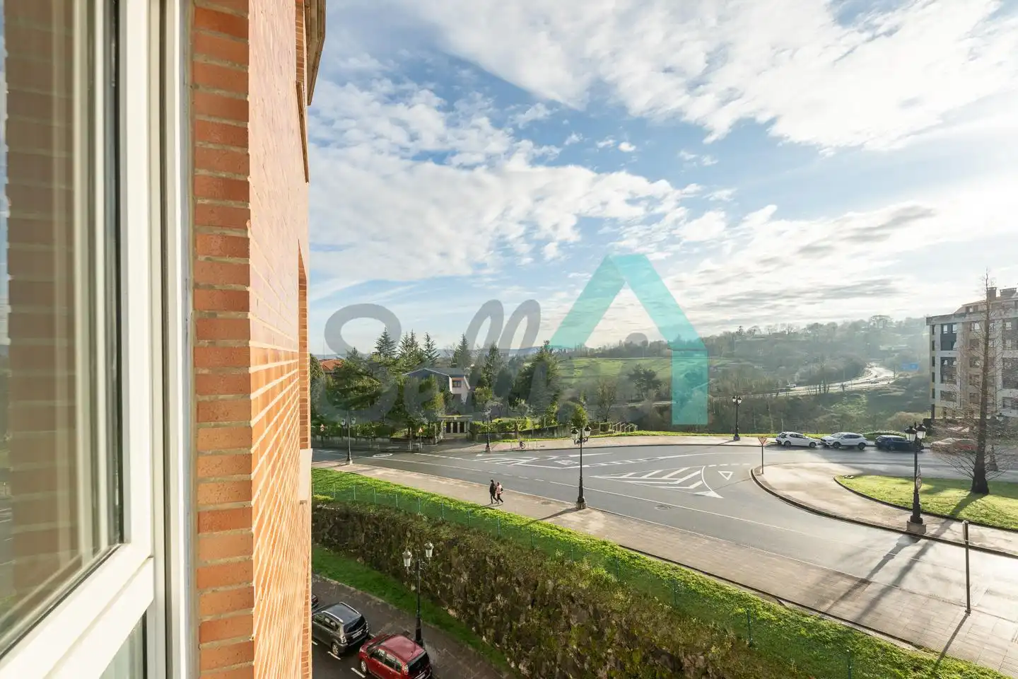 Exterior view of Flat for share in Oviedo   with Heating, Furnished and Internet