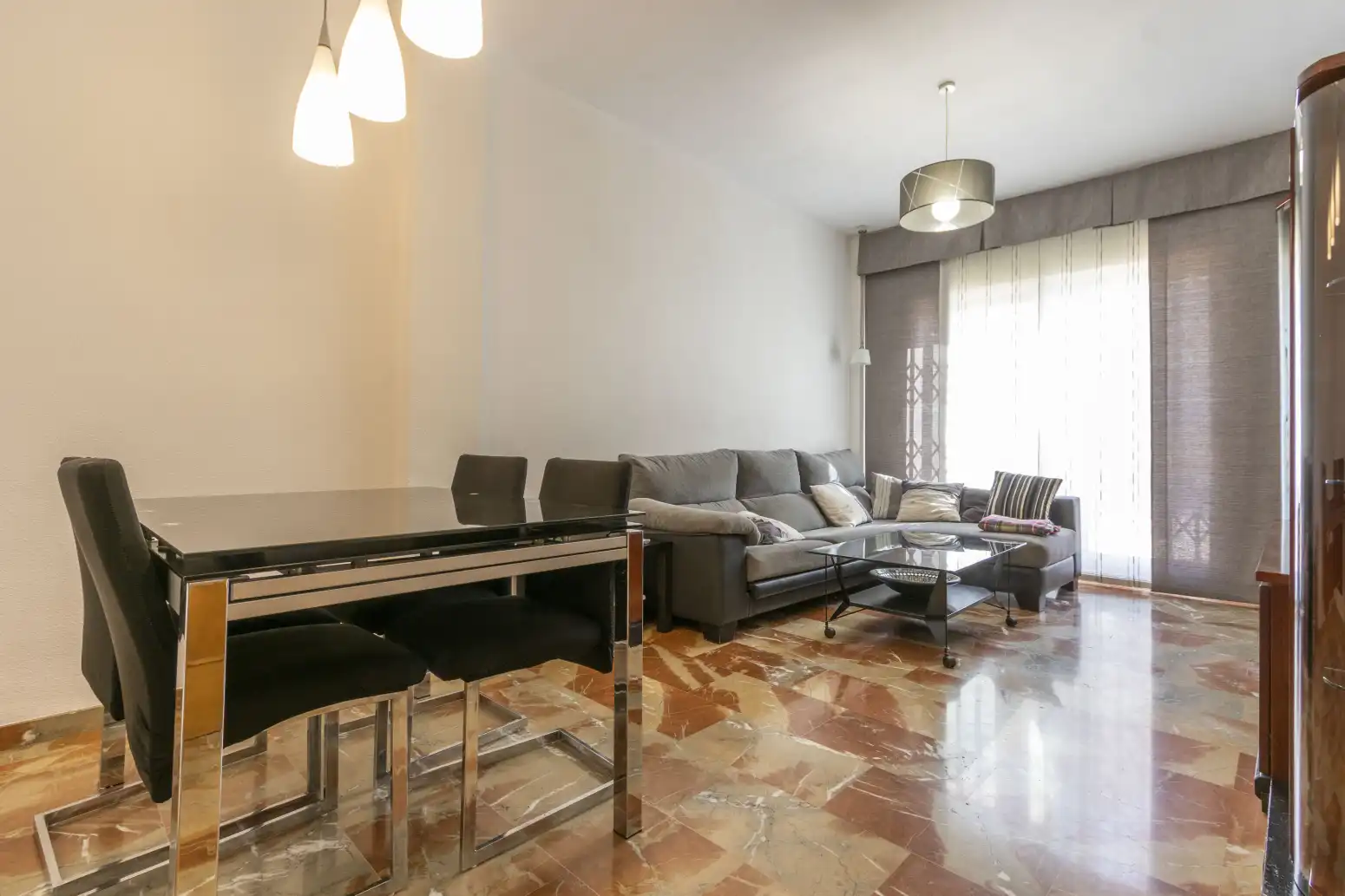 Sala de estar de Casa o chalet de alquiler en Vinalesa con Aire acondicionado, Terraza y Amueblado