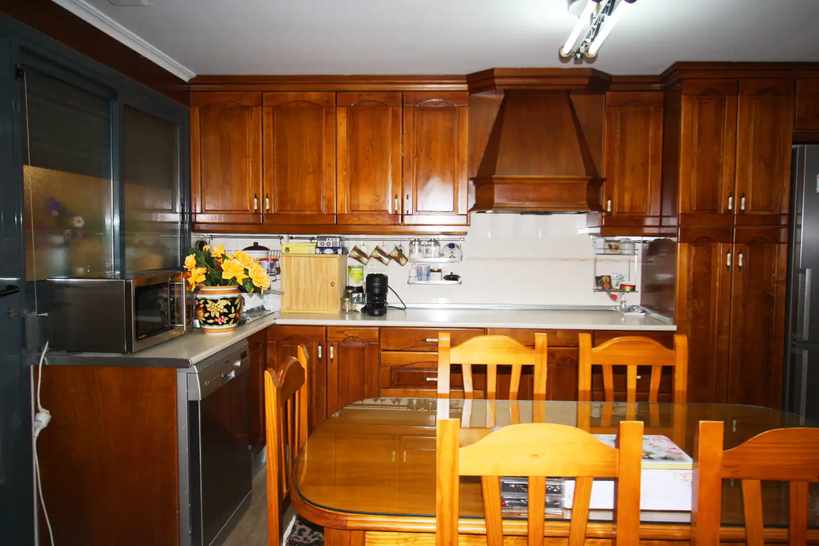 Cocina de Casa adosada en venta en Albacete con Aire acondicionado, Calefacción y Terraza