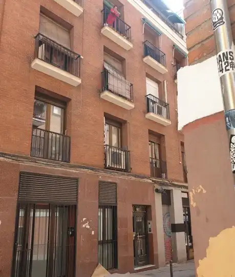 Vista exterior de Piso en venta en Madrid