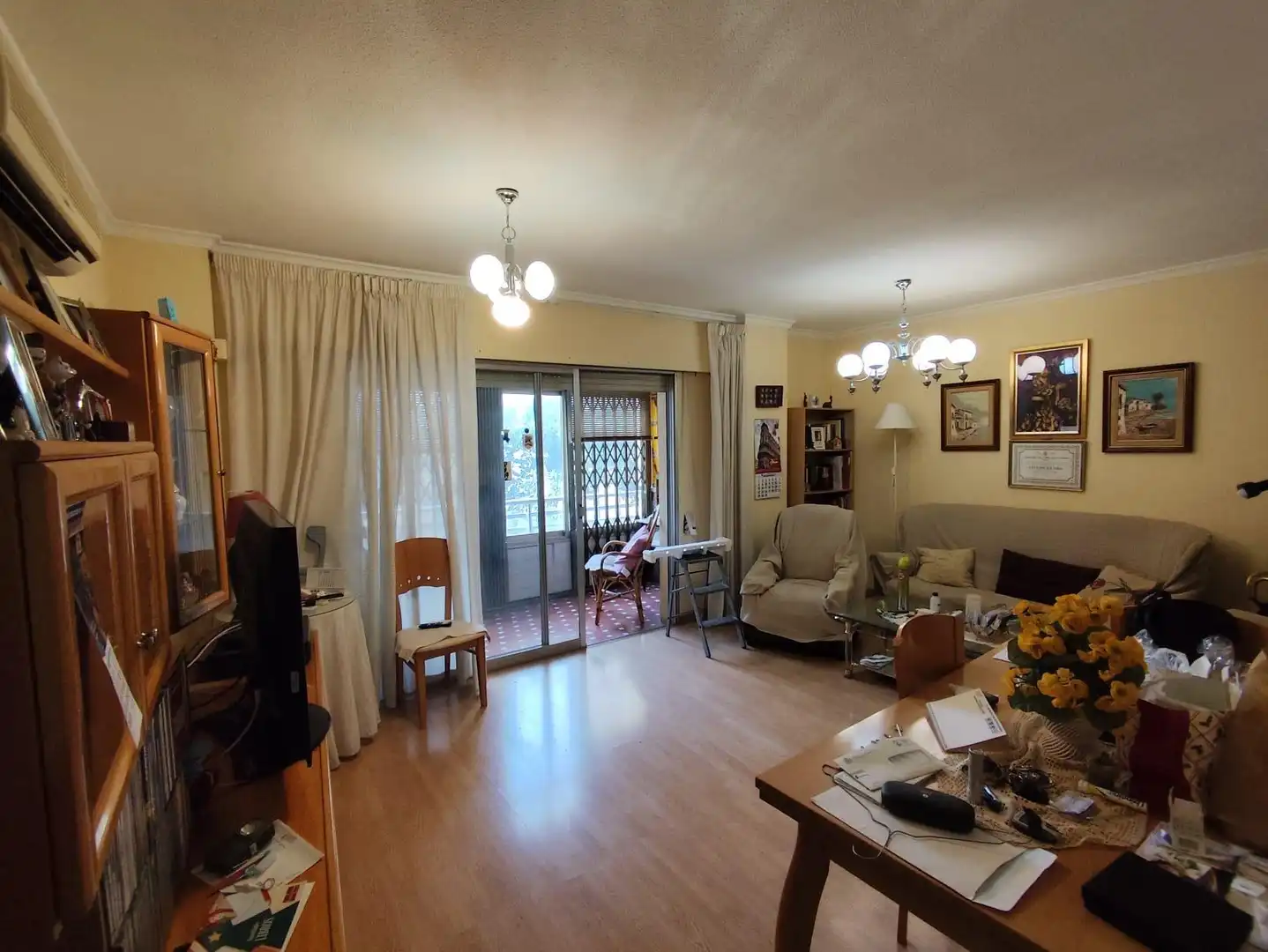 Sala de estar de Piso en venta en Cartagena con Aire acondicionado, Terraza y Balcón