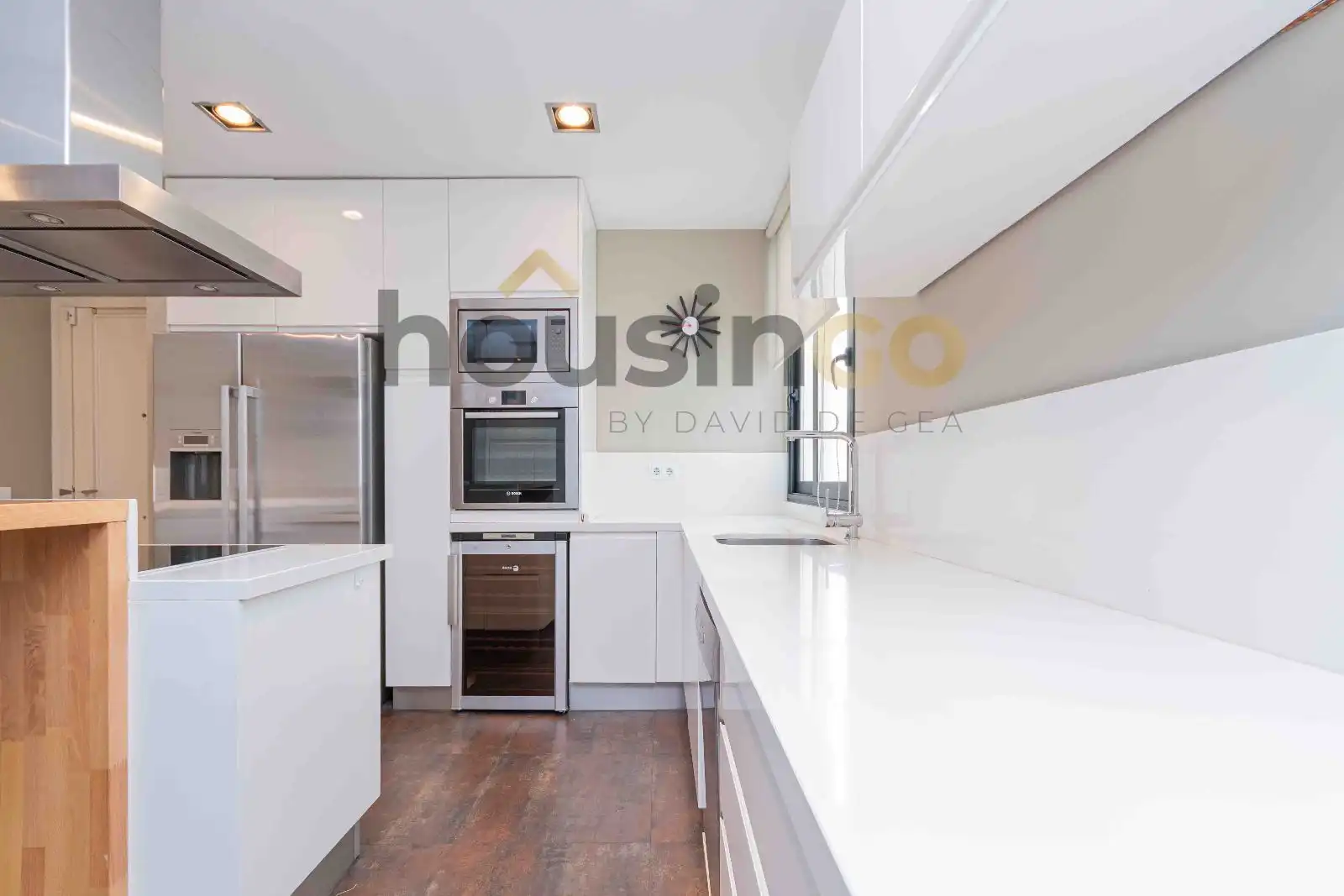 Kitchen of Flat for rent in Madrid  with Air Conditioner, Heating and Terrace