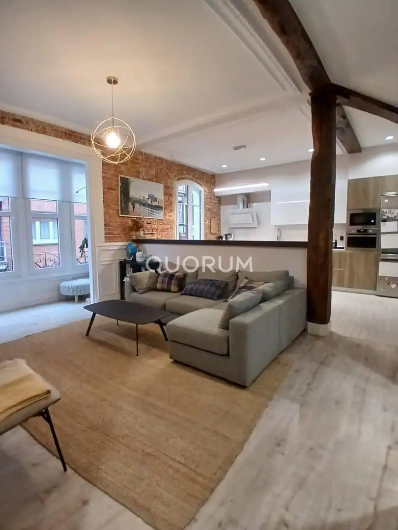 Sala de estar de Piso en venta en Bilbao  con Calefacción