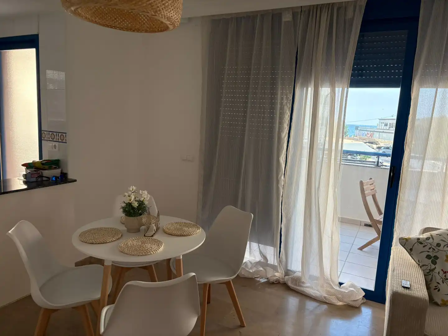 Comedor de Apartamento en venta en Calpe / Calp con Aire acondicionado, Terraza y Piscina
