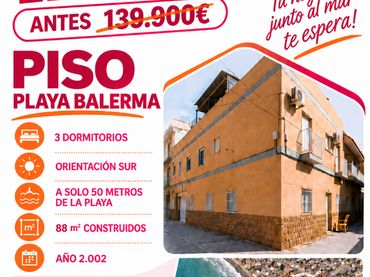 Flat with lift for sale in Balerma