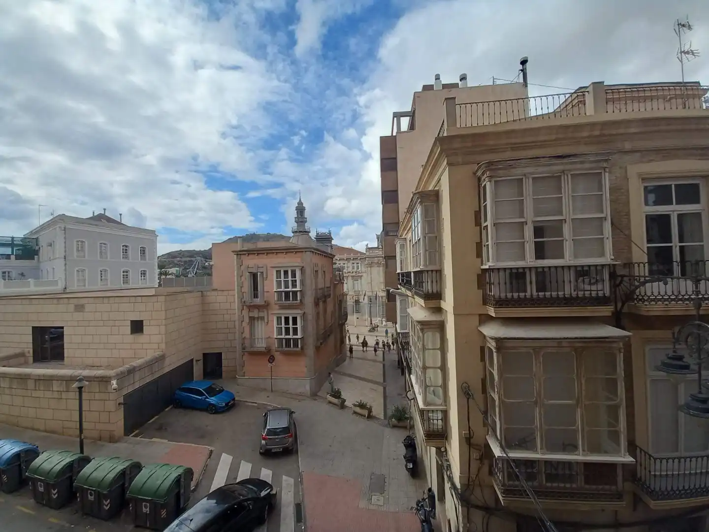 Vista exterior de Pis en venda en Cartagena amb Aire condicionat, Balcó i Alarma
