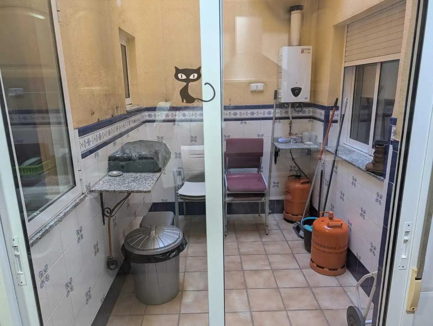 Cuina de Casa o xalet en venda en Albal amb Terrassa i Balcó