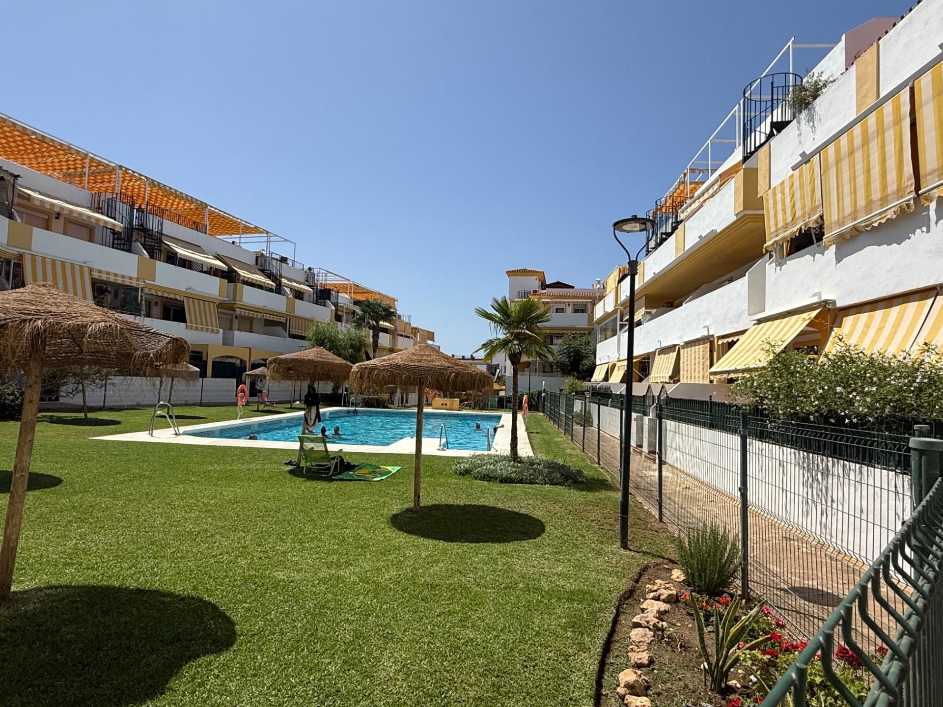 Exterior view of Flat for sale in Rincón de la Victoria  with Private garden, Terrace and Storage room