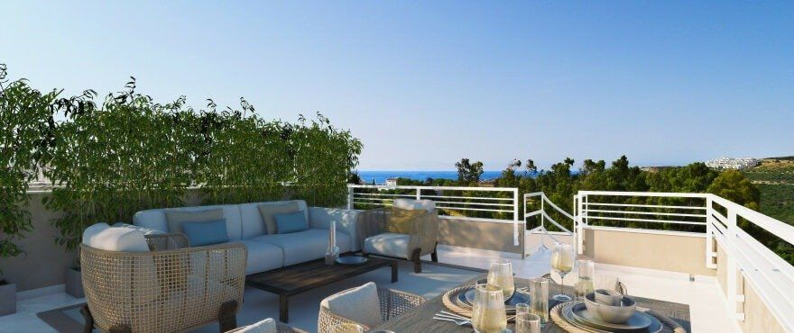 Terrace of Planta baja for sale in Estepona  with Air Conditioner, Heating and Private garden