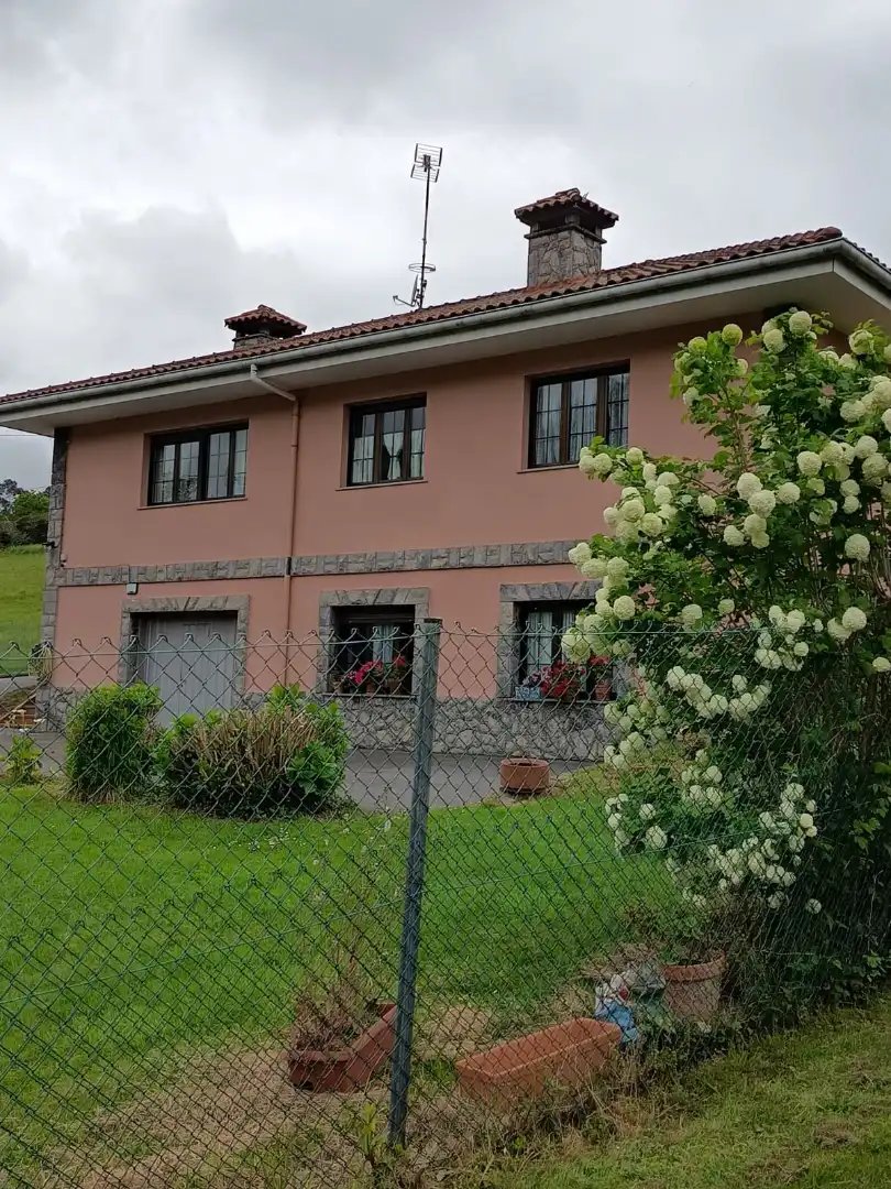 Exterior view of Houses for sale in Soto del Barco  with Heating, Private garden and Parquet flooring