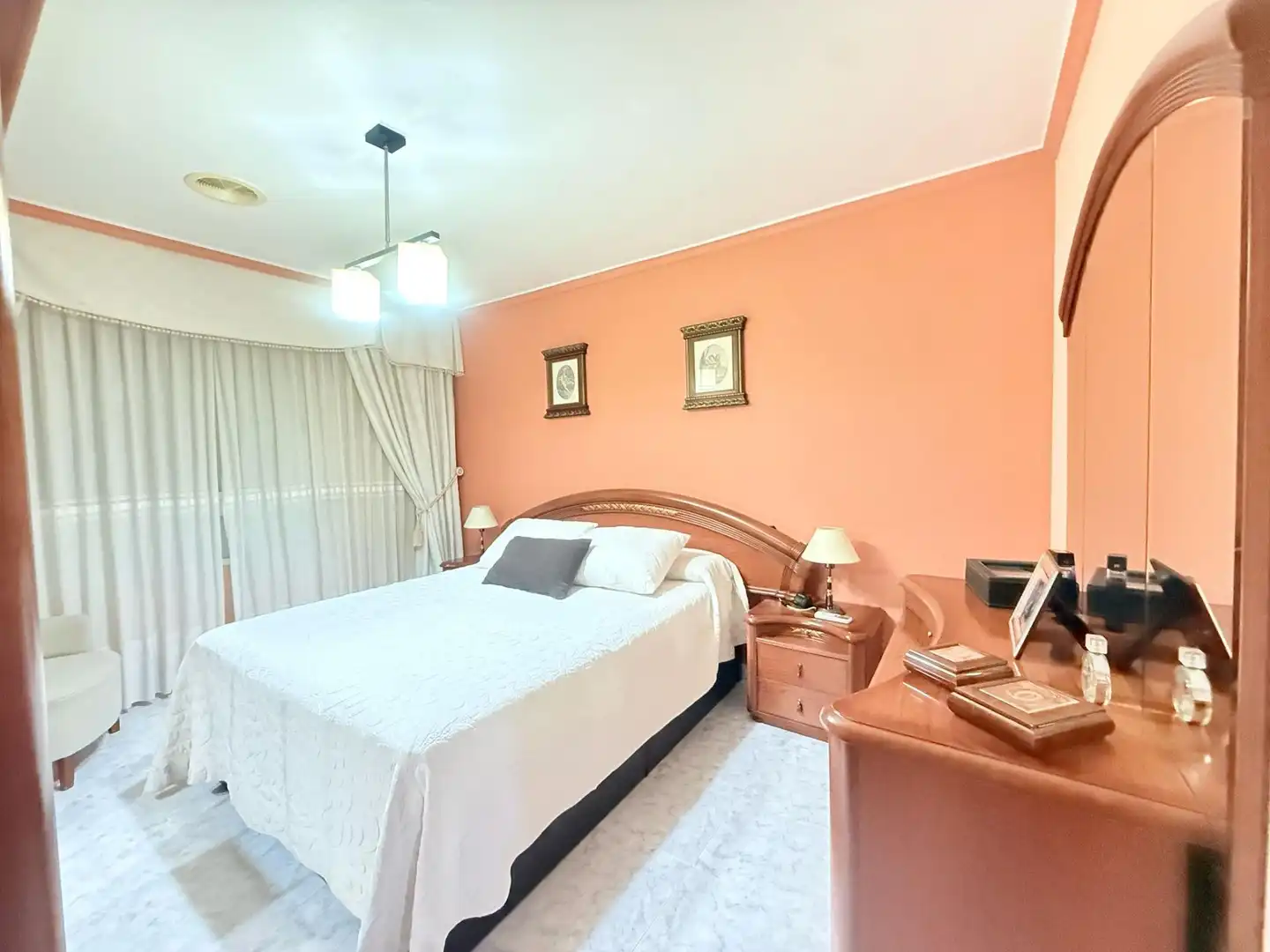 Bedroom of Flat for sale in Lorca  with Air Conditioner, Heating and Storage room