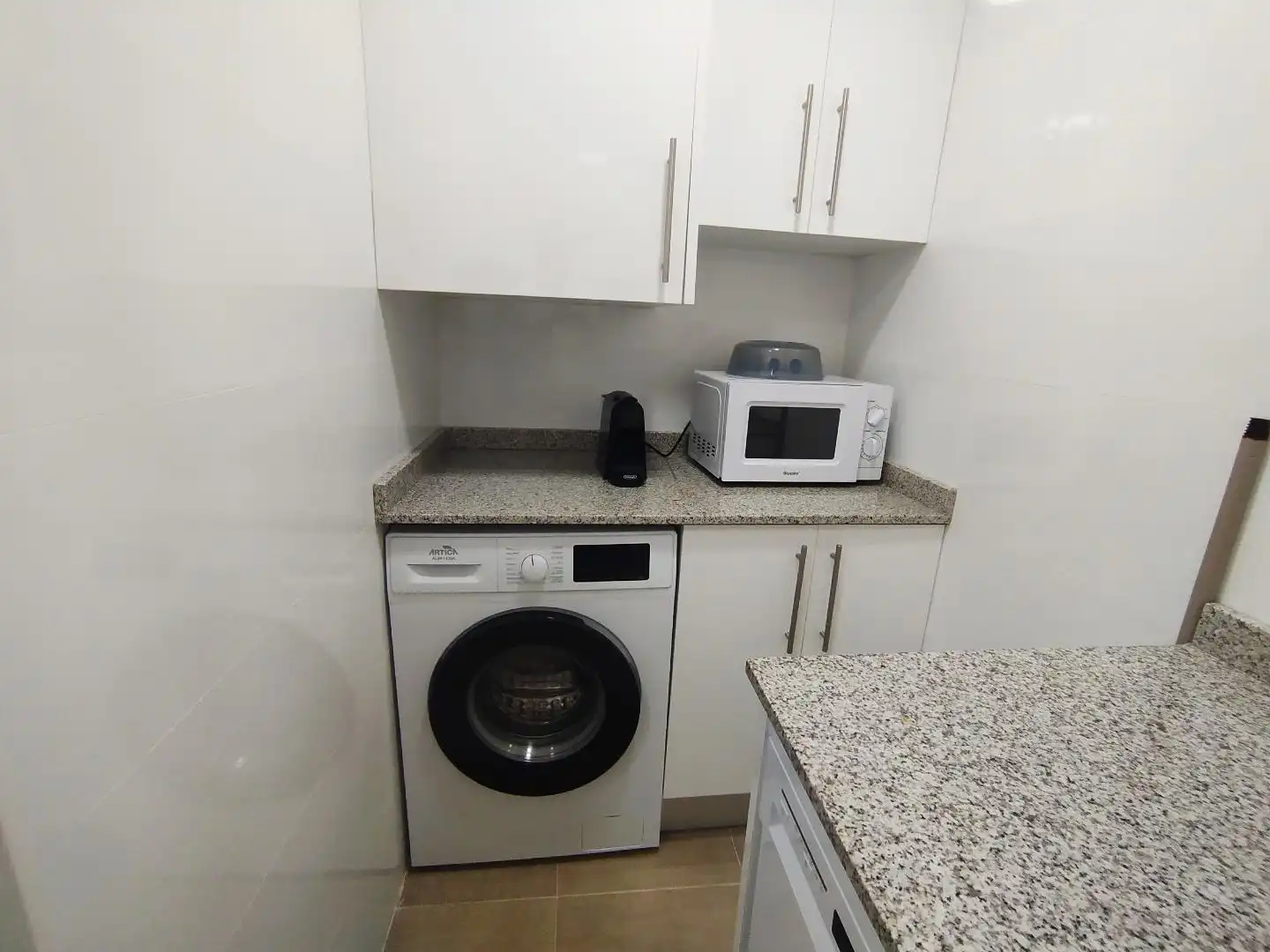 Küche von Wohnung zur Miete in La Pobla de Farnals mit Terrasse, Schwimmbad und Möbliert