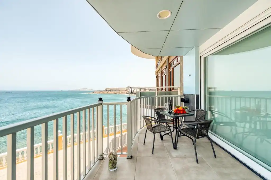 Terraza de Piso de alquiler en Playa del Hombre - Taliarte - Salinetas