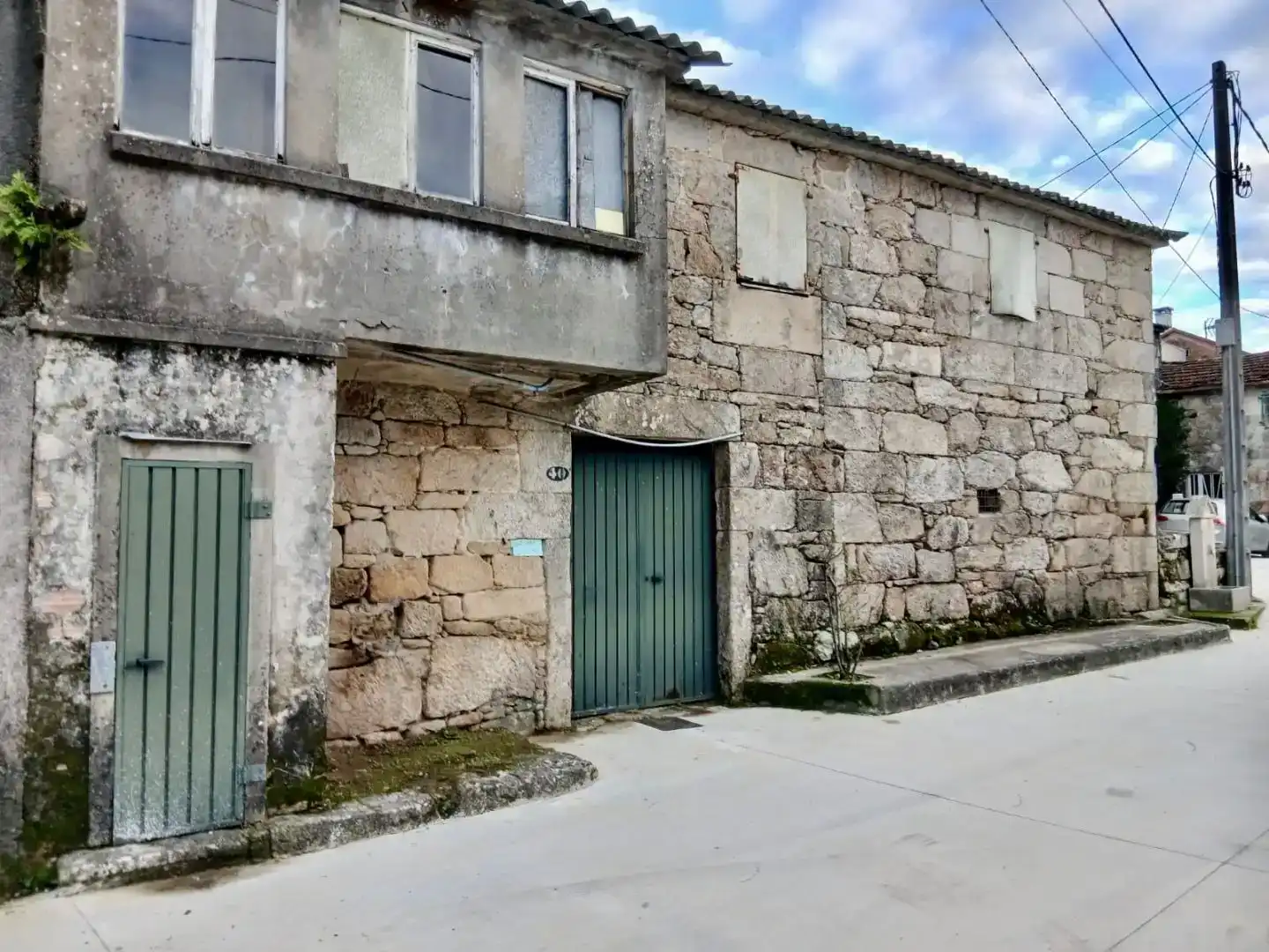 Vista exterior de Pis en venda en Cuntis