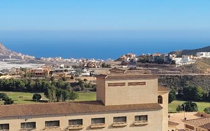 Vista exterior de Casa o xalet en venda en Vícar amb Aire condicionat, Terrassa i Forn