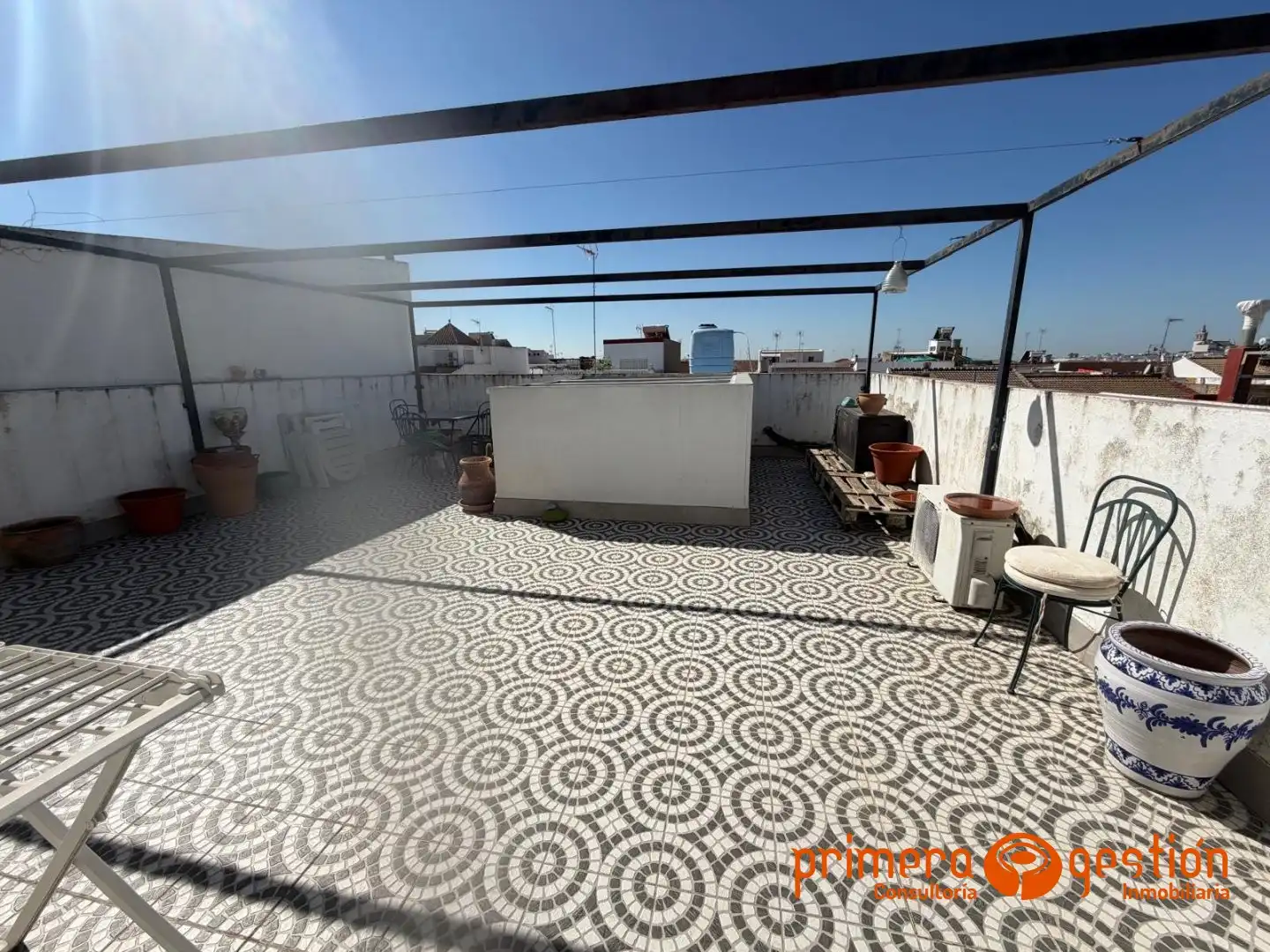Terrace of Houses for sale in Fuentes de Andalucía  with Air Conditioner, Terrace and Furnished