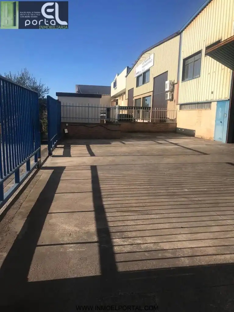 Terraza de Nave industrial de alquiler en Tafalla