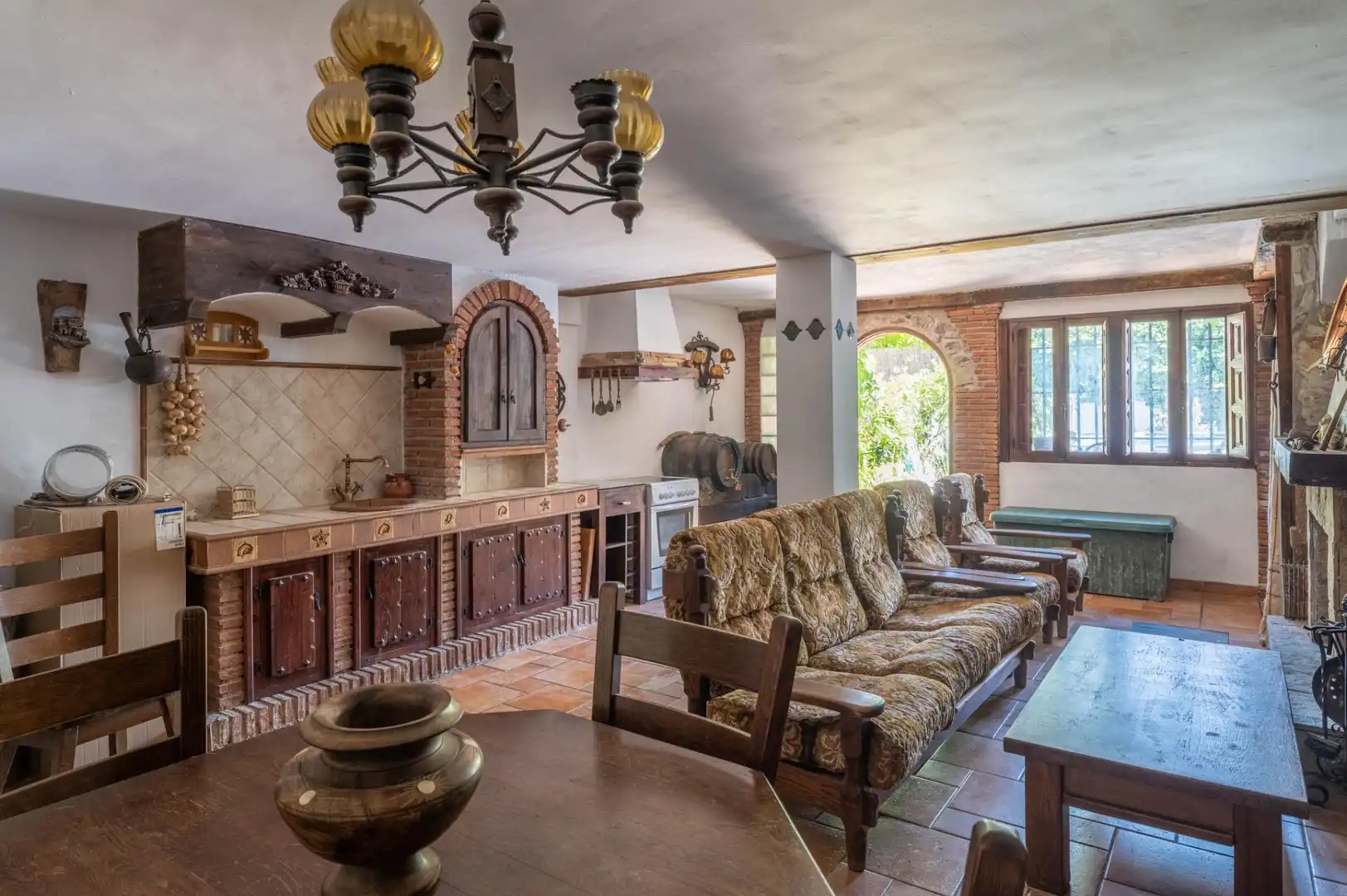 Cuina de Casa adosada en venda en Villa de Otura amb Aire condicionat, Calefacció i Balcó