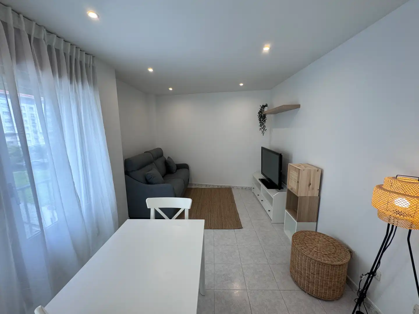 Sala de estar de Piso de alquiler en Ferrol con Amueblado