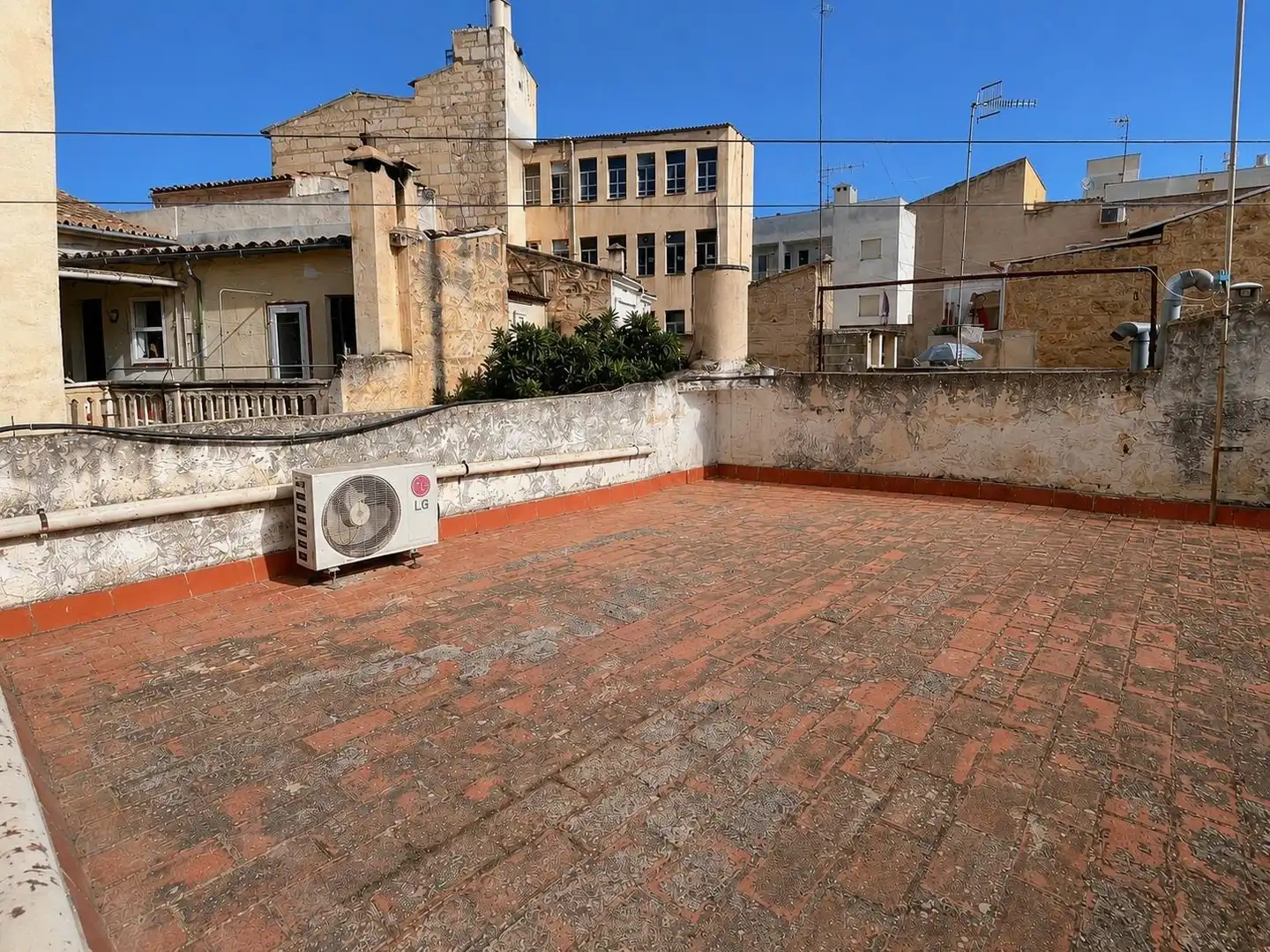 Terrassa de Casa o xalet en venda en Inca amb Aire condicionat, Jardí privat i Traster