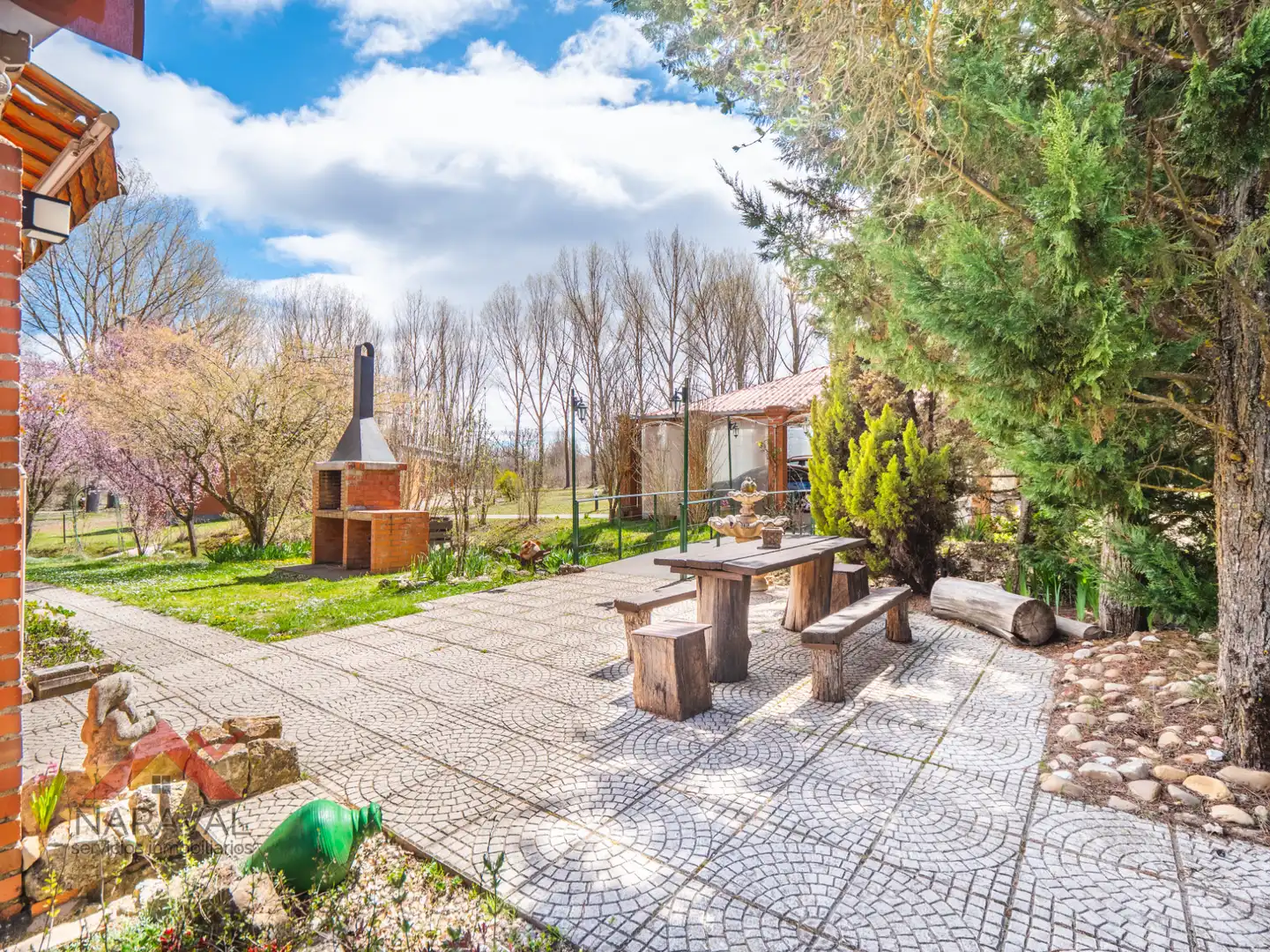 Jardí de Casa o xalet en venda en Burgo de Osma - Ciudad de Osma amb Calefacció, Jardí privat i Terrassa