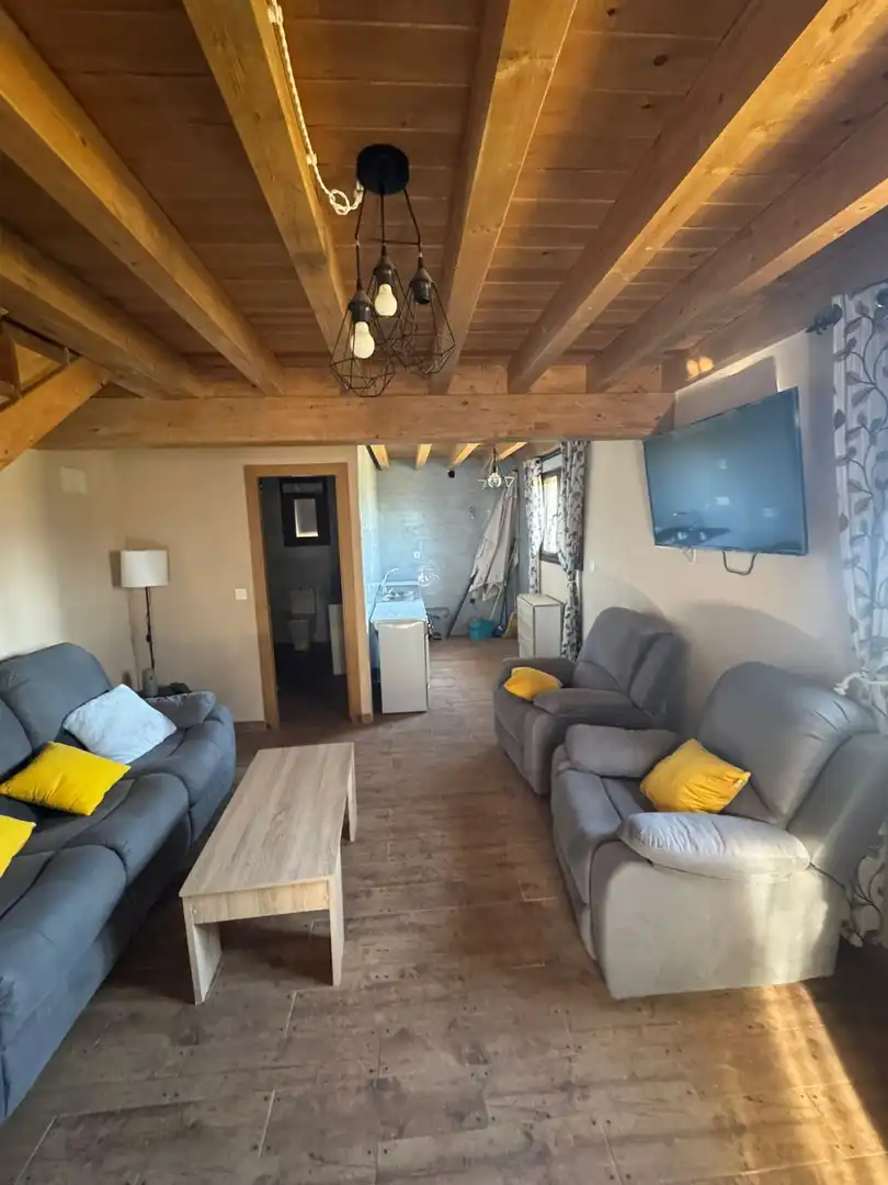 Sala de estar de Finca rústica en venta en Collado de la Vera
