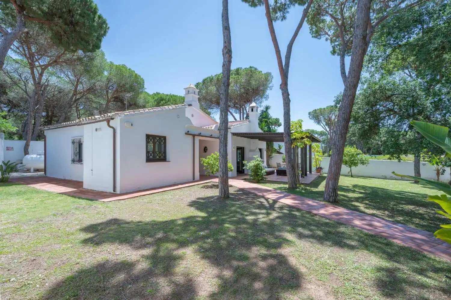 Jardí de Casa o xalet de lloguer en Marbella amb Aire condicionat