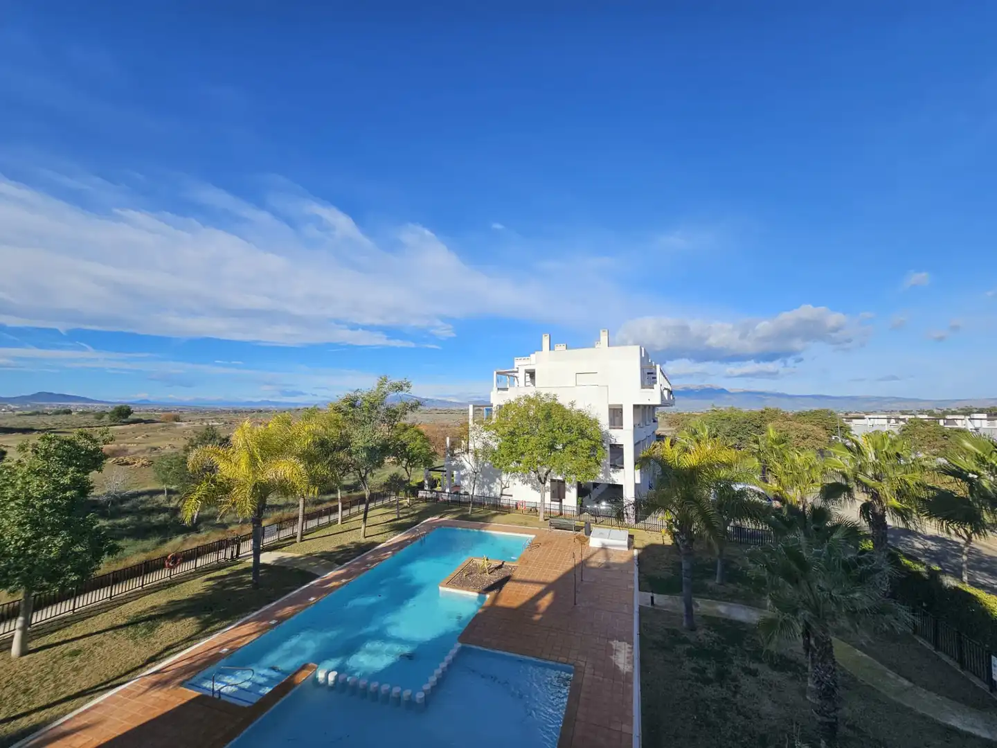 Vista exterior de Apartamento en venta en Alhama de Murcia con Aire acondicionado, Amueblado y Piscina comunitaria
