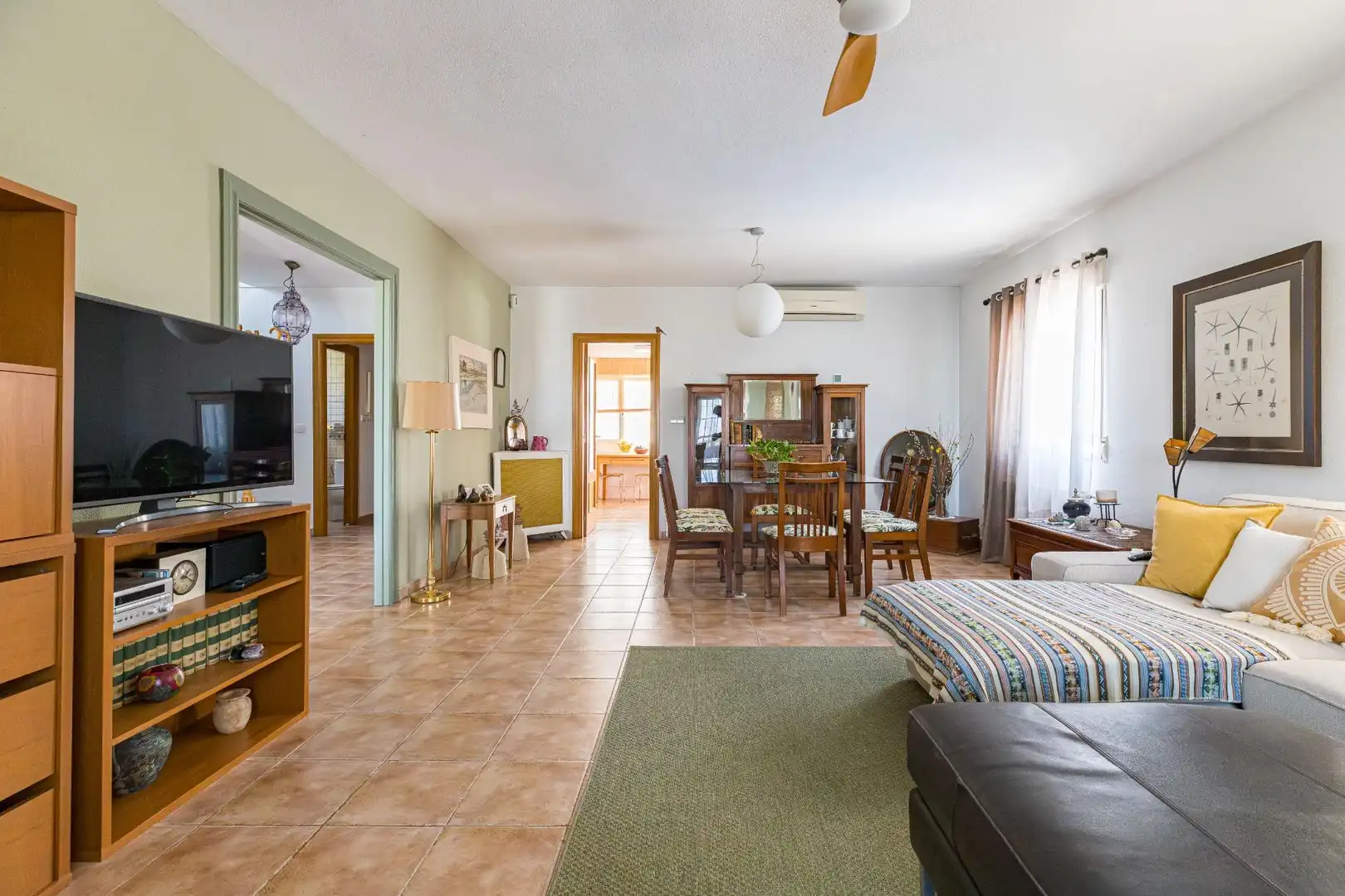 Living room of Houses for sale in Molina de Segura  with Air Conditioner, Private garden and Terrace