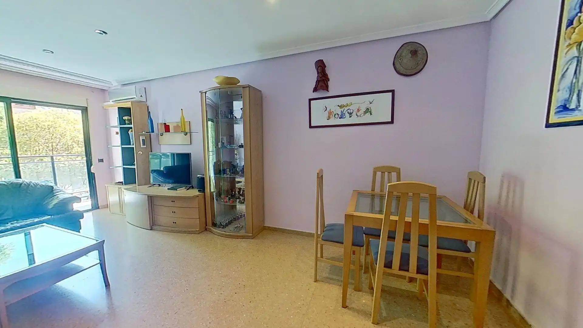 Dining room of Flat for sale in Tavernes Blanques, Valencia