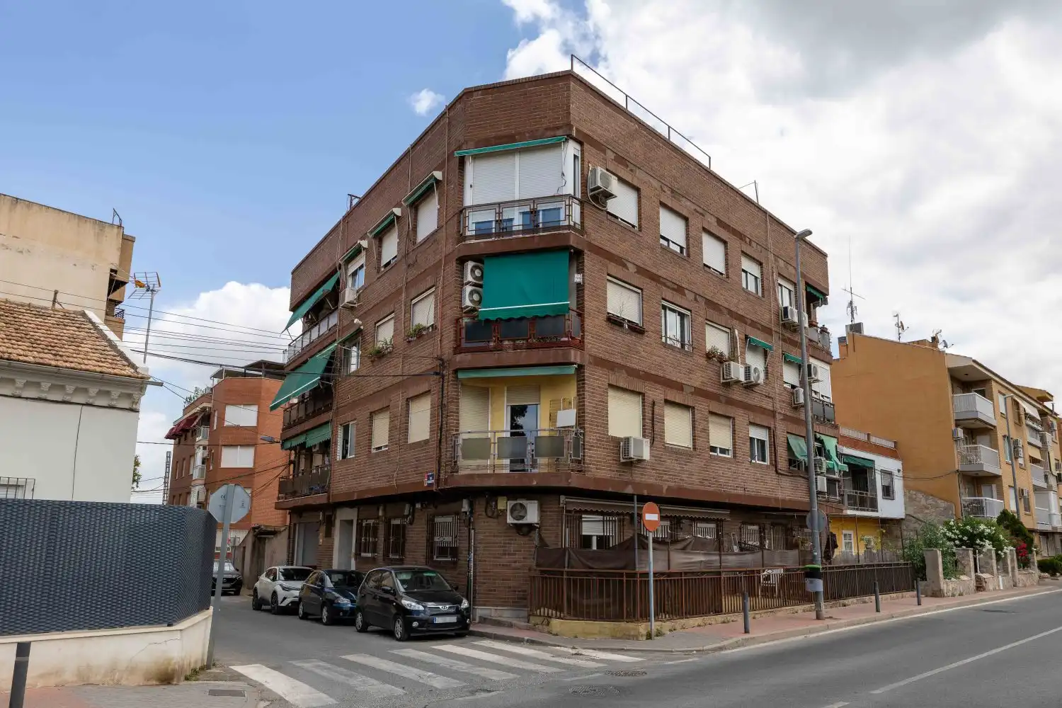 Exterior view of Flat for sale in Murcia  with Air Conditioner, Parquet flooring and Storage room