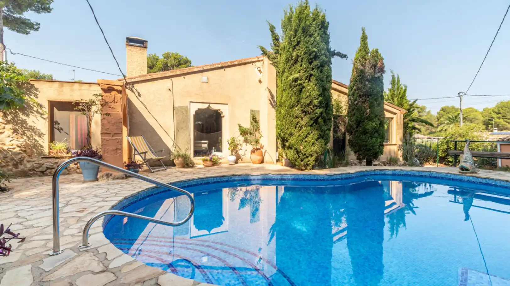 Swimming pool of Houses for sale in Jávea / Xàbia  with Air Conditioner, Heating and Private garden