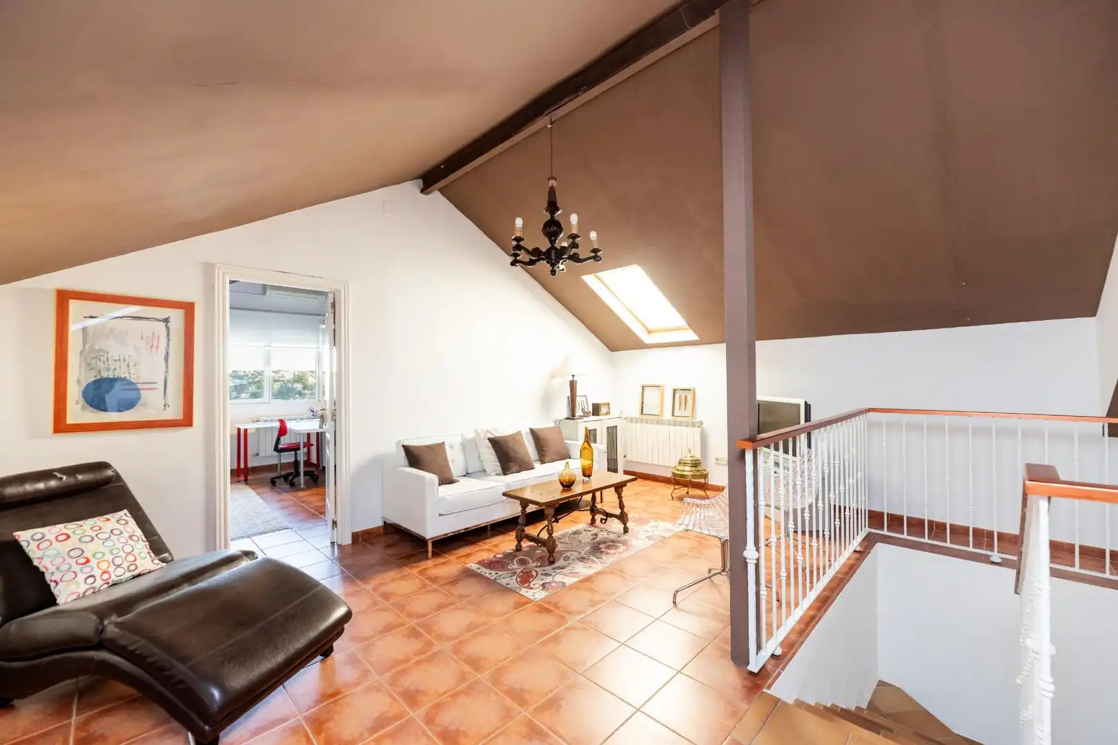 Sala de estar de Casa o chalet en venta en Torrelodones con Calefacción, Jardín privado y Trastero