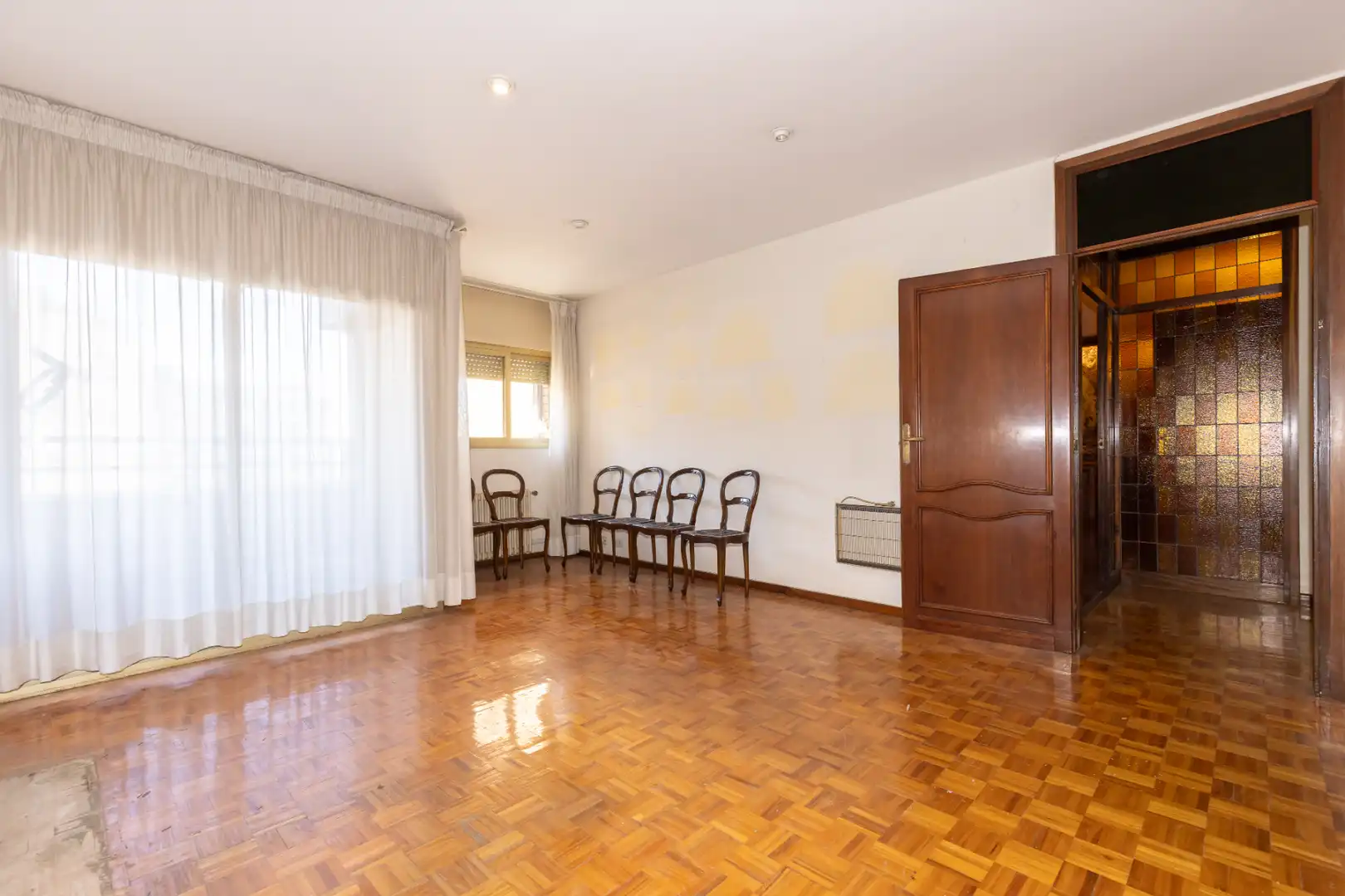Wohnzimmer von Wohnung zum Verkauf in Tarragona mit Heizung, Parkett und Terrasse