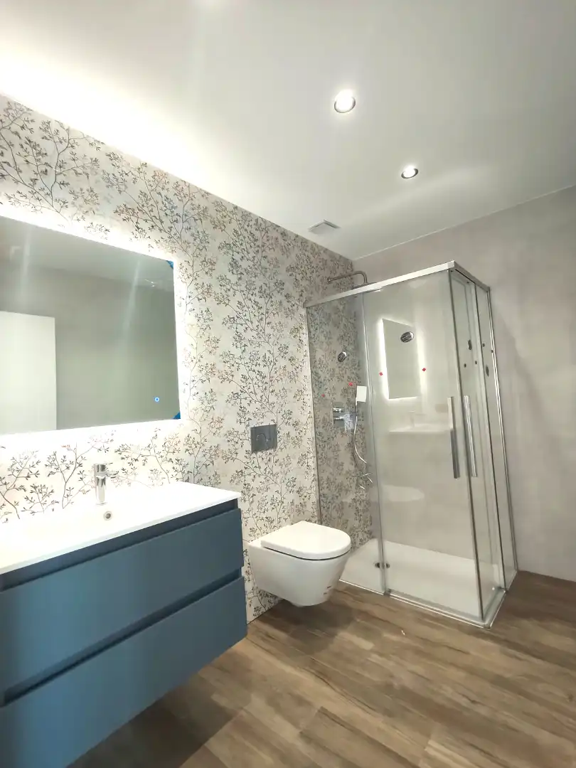 Baño de Casa o chalet en venta en Carbajosa de la Sagrada con Calefacción, Jardín privado y Terraza