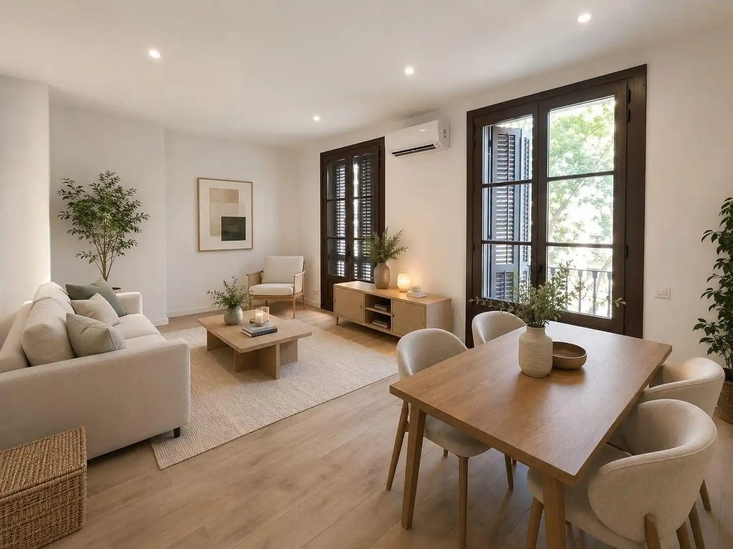 Apartament amb terrassa en venda a Eixample