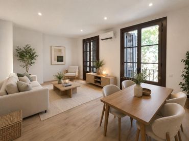 Mini appartamento con balcone in vendita a Eixample