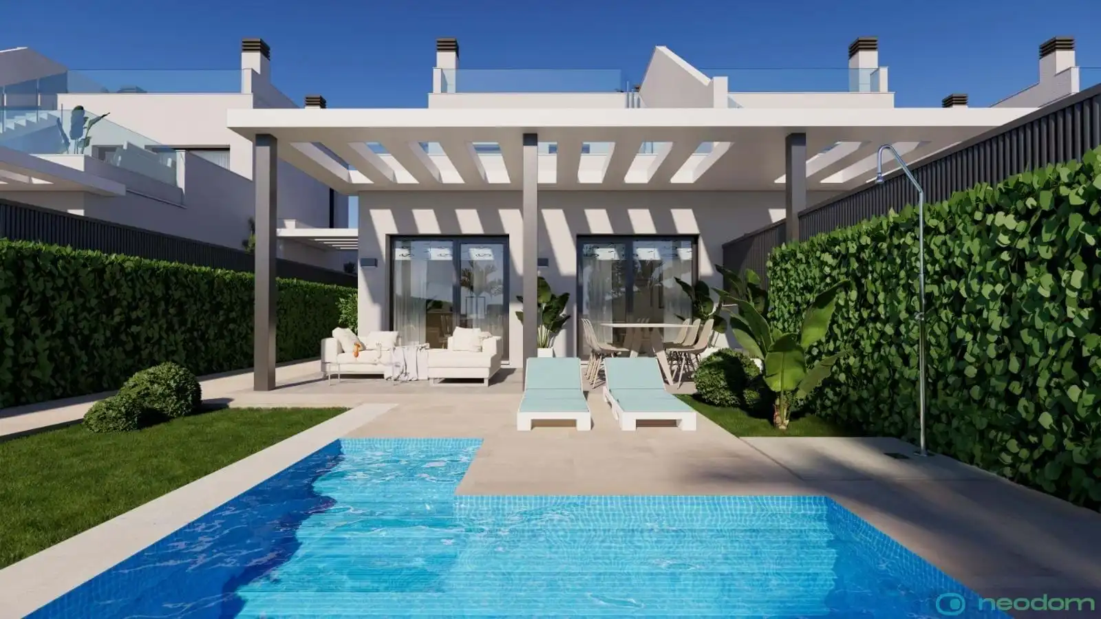 Jardín de Casa o chalet en venta en Los Alcázares con Terraza y Jacuzzi