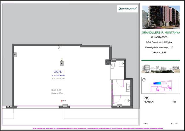 Local comercial en Alquiler en Passeig Muntanya en Font Verda