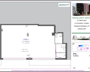 Premises to rent in Passeig Muntanya, Font Verda, Granollers