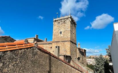 Vista exterior de Casa o xalet en venda en Plasencia amb Terrassa, Moblat i Balcó