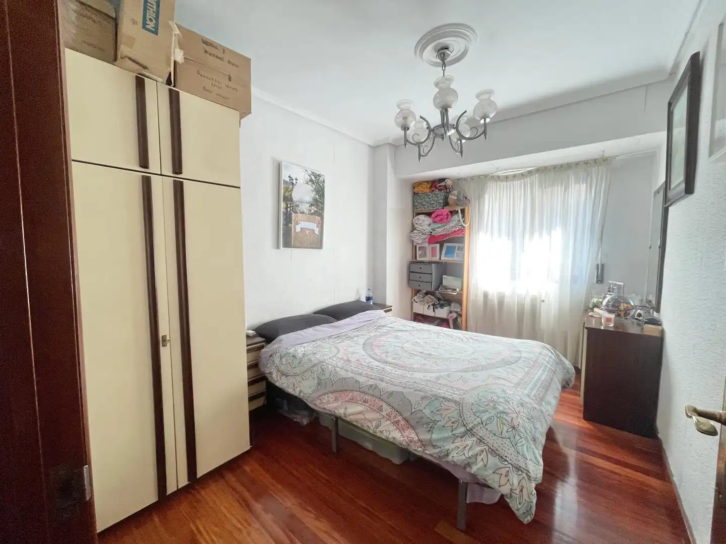 Bedroom of Flat for sale in Bilbao   with Heating, Furnished and Oven