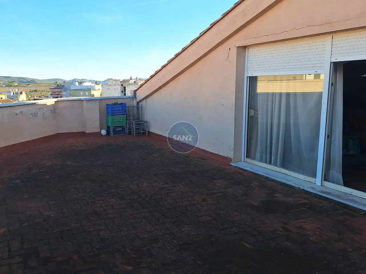 Terraza de Ático de alquiler en L'Olleria con Terraza