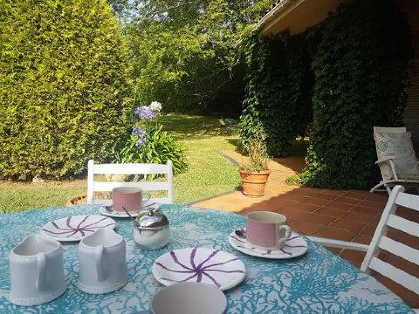 Garten von Haus oder Chalet zur Miete in Gijón  mit Heizung, Privatgarten und Terrasse