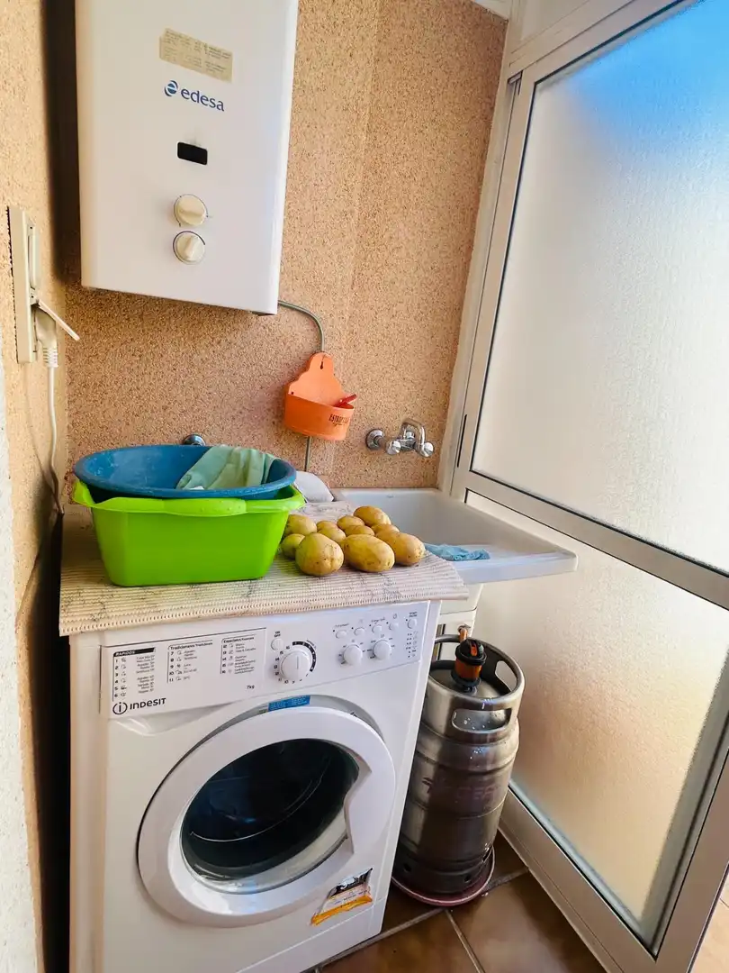 Küche von Einfamilien-Reihenhaus zum Verkauf in San Javier mit Klimaanlage, Terrasse und Möbliert