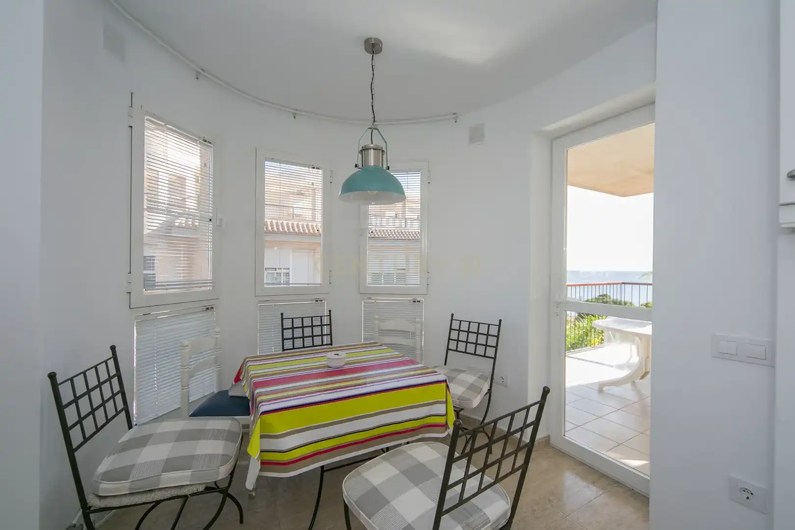 Dining room of Flat for rent in Calpe / Calp  with Furnished, Oven and Washing machine