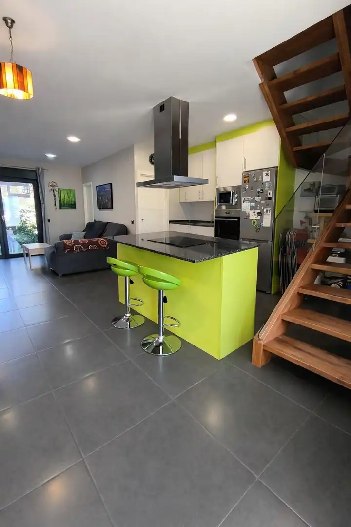 Cocina de Casa adosada en venta en Torrejón de Velasco con Jardín privado