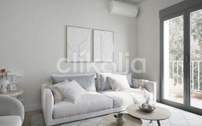 Living room of Flat for sale in  Barcelona Capital  with Air Conditioner, Heating and Terrace